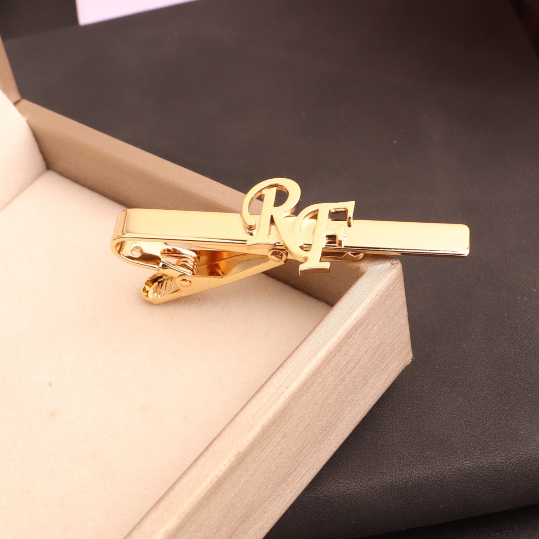 Tie Clip Silver - Пользовательский зажим для галстука для жениха