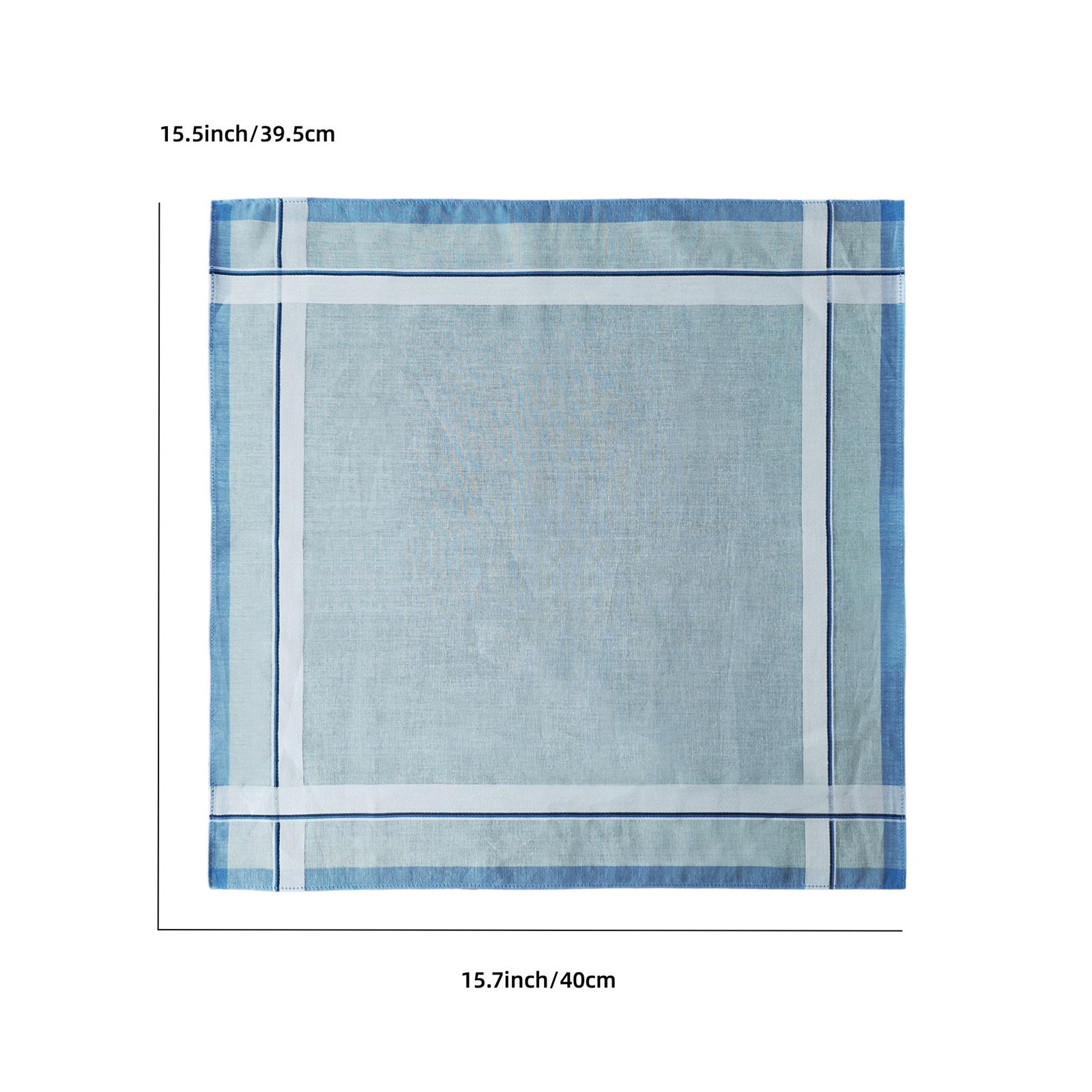 Handkerchief Cotton Men - Набор из 6 мужских хлопковых носовых