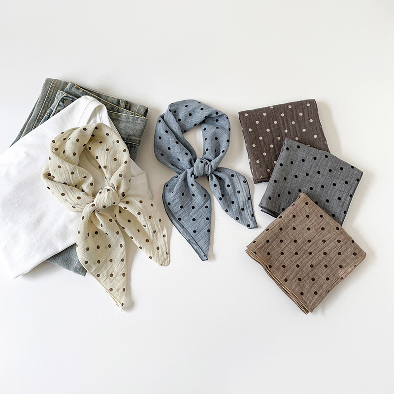 Bandana Cotton - Новый однотонный квадратный платок из хлопка