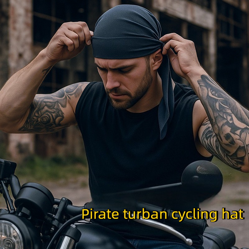 Bandana Doo Rag - Мужская быстросохнущая бандана в пиратском стиле,