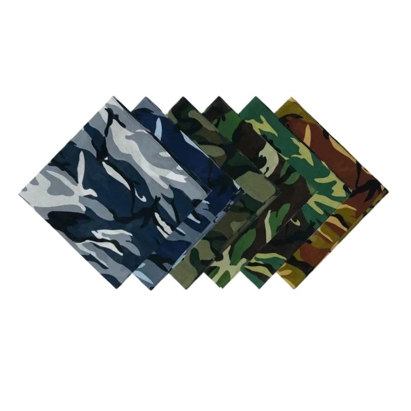Face Scarf Mask - Уличная камуфляжная бандана 53x53 см, уличная