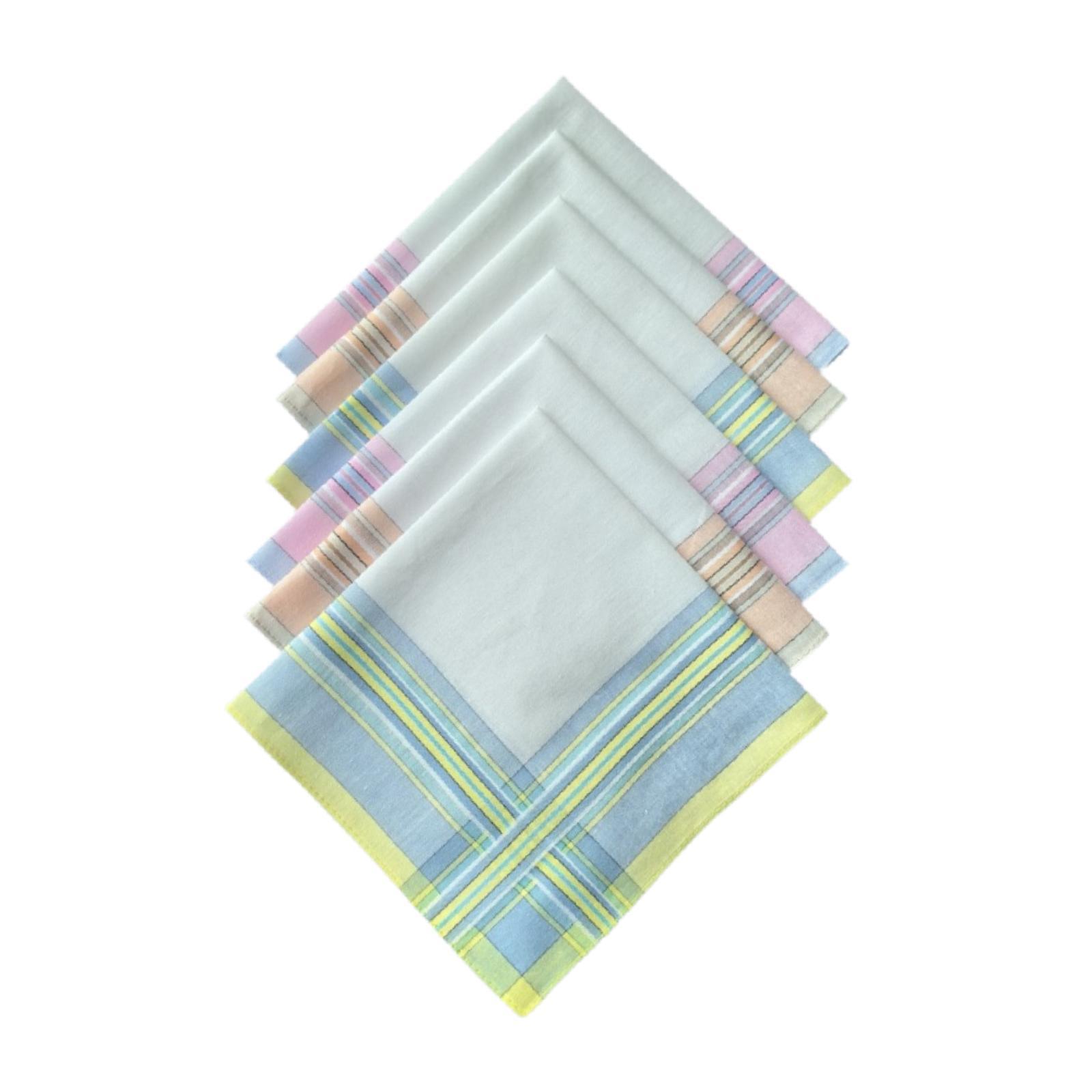 6 шт. хлопковых мужских носовы – обзор и цена Handkerchief Cotton Men