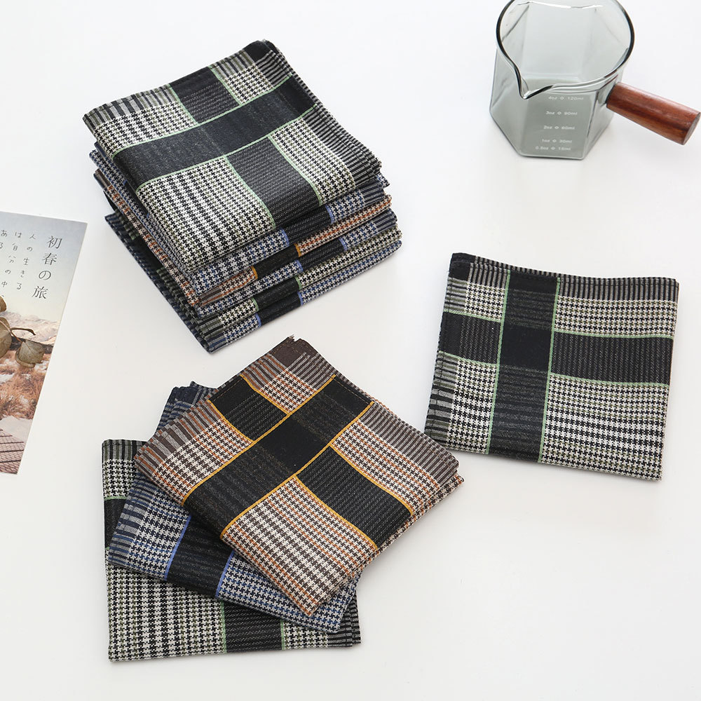 3/6/12 шт. мужской носовой пла – обзор и цена Handkerchief Cotton Men