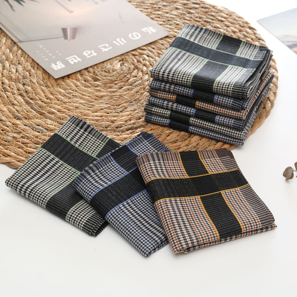 3/6/12 шт. мужской носовой пла – обзор и цена Handkerchief Cotton Men