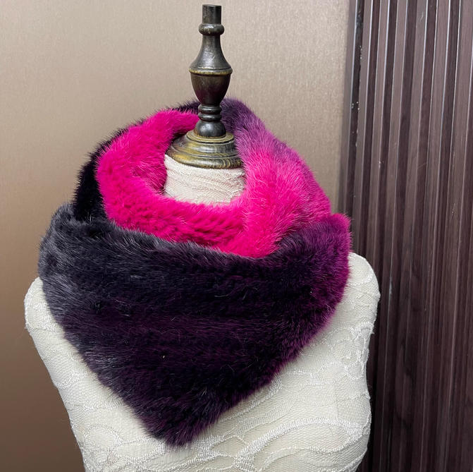 Женский шарф из натурального м – обзор и цена Infinity Scarf Knit