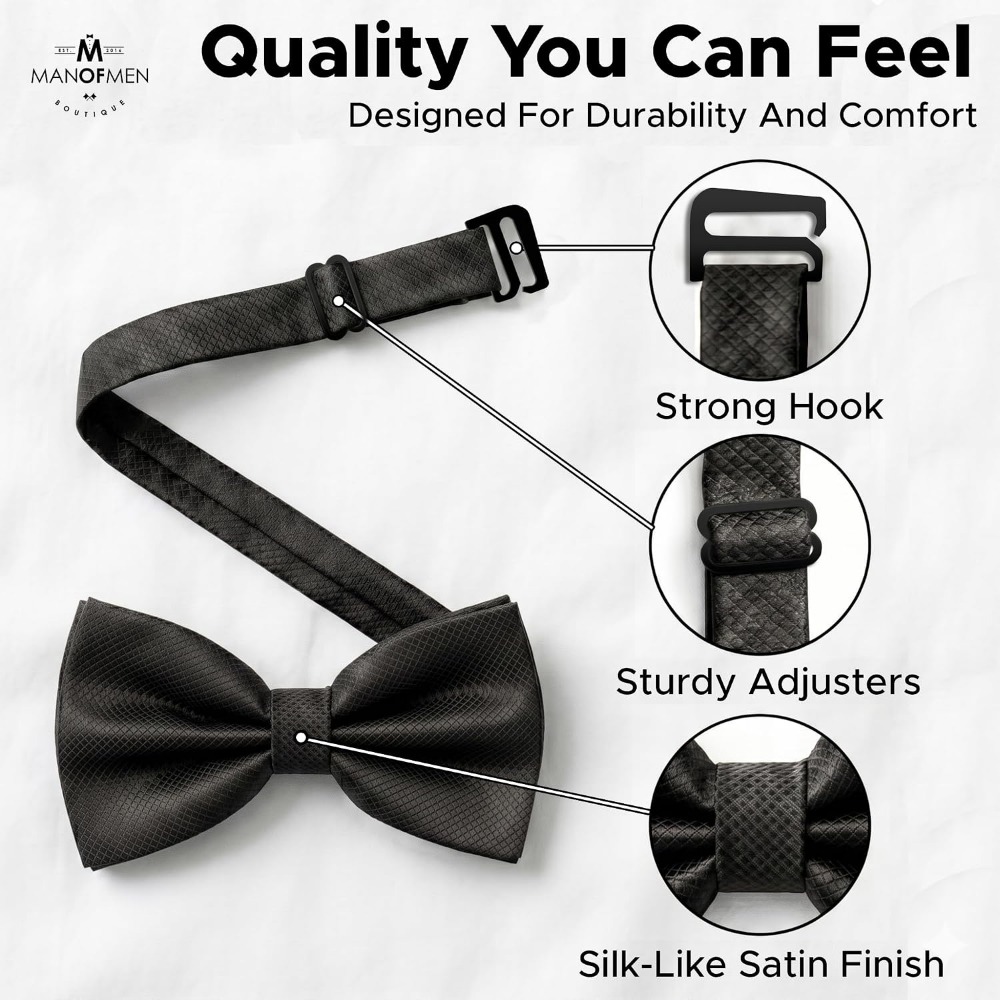 Галстук-бабочка из полиэстера  – обзор и цена Bow Tie Pre Tied