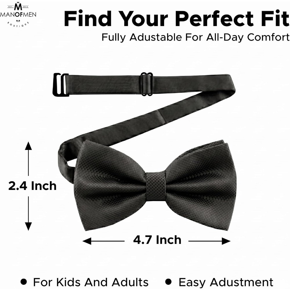 Галстук-бабочка из полиэстера  – обзор и цена Bow Tie Pre Tied