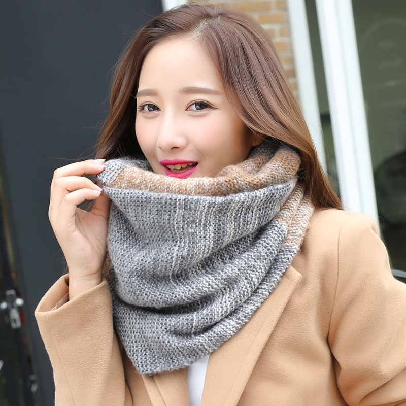 Радужные вязаные шарфы Infinit – обзор и цена Infinity Scarf Knit
