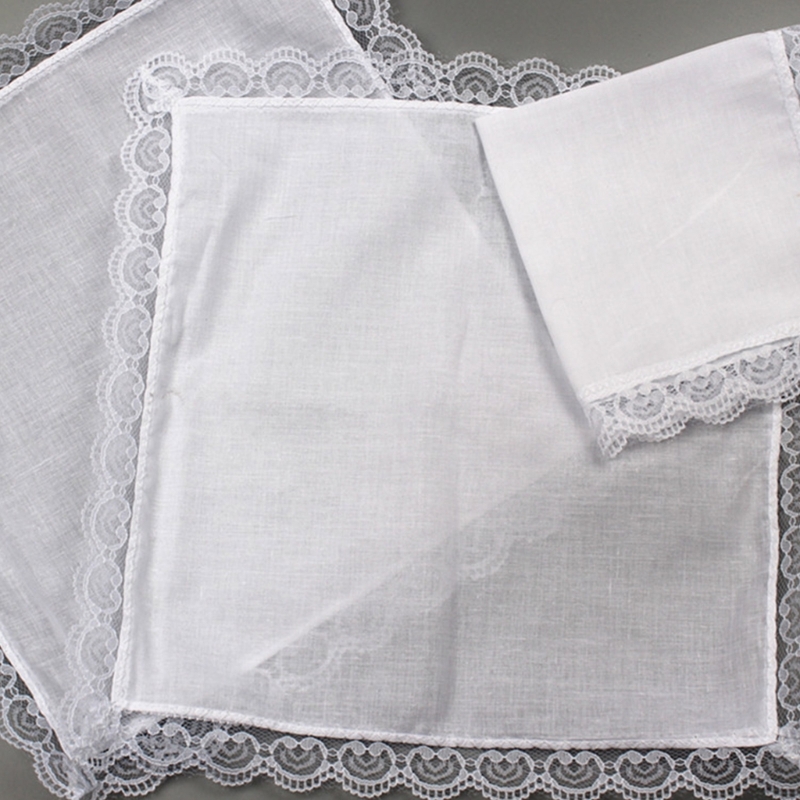 D0UB Легкий белый носовой плат – обзор и цена Handkerchief Cotton Men