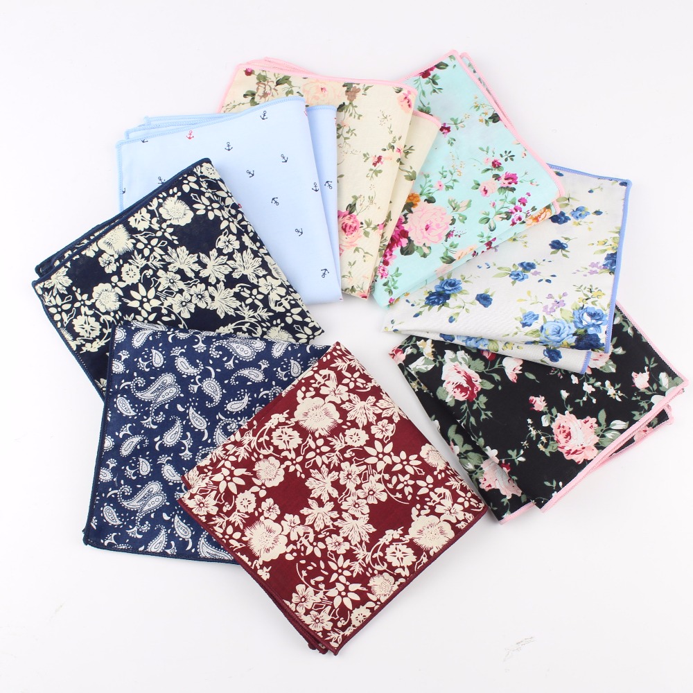 Повседневный квадратный носово – обзор и цена Handkerchief Cotton Men