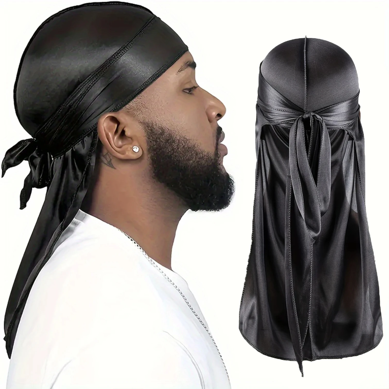 Мужская шелковая бандана-дураг – обзор и цена Bandana Doo Rag