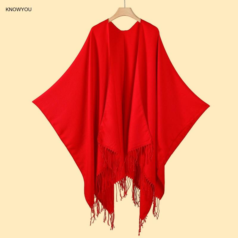 Сплошной цвет пончо для мужчин – обзор и цена Muffler Men Wool