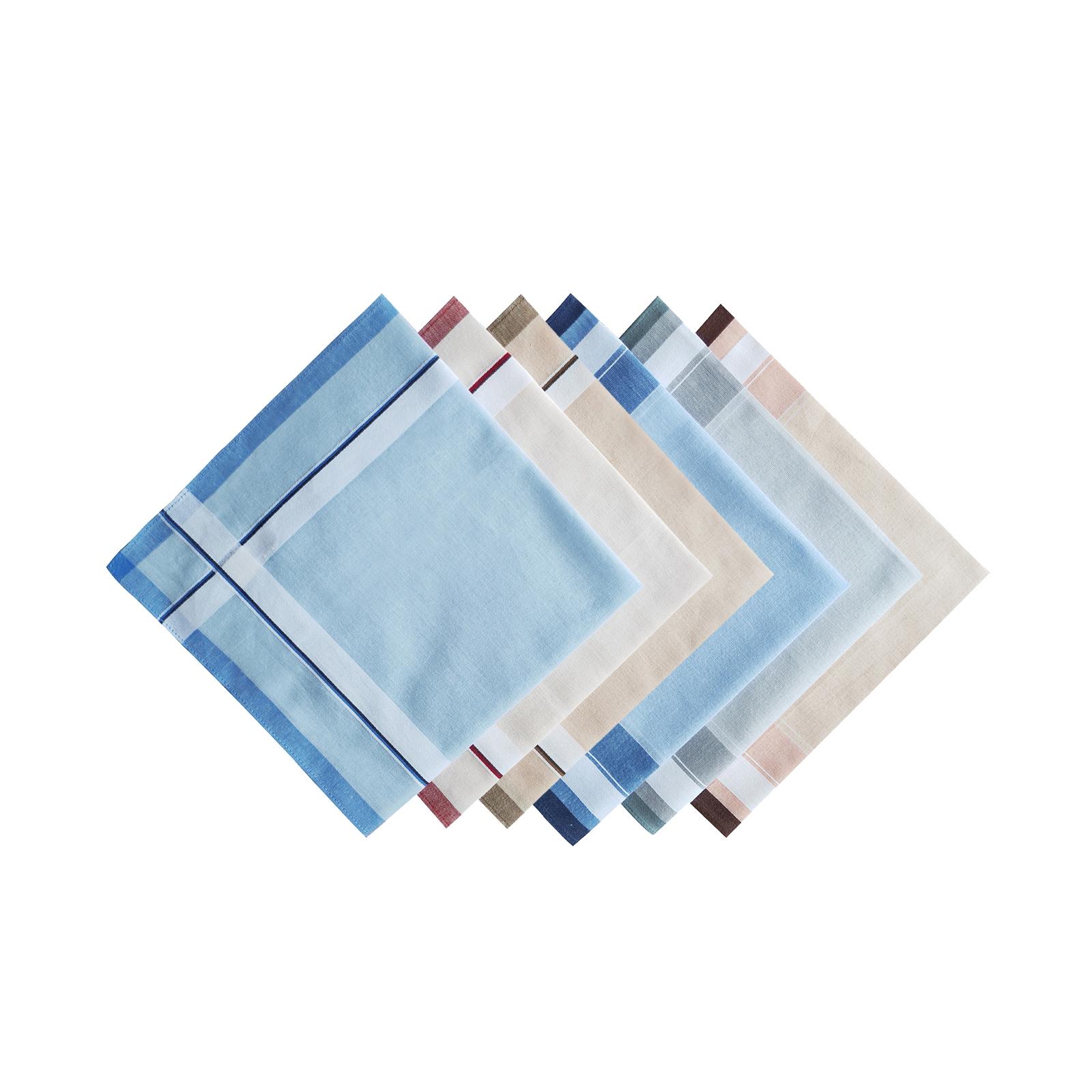Набор из 6 мужских хлопковых н – обзор и цена Handkerchief Cotton Men