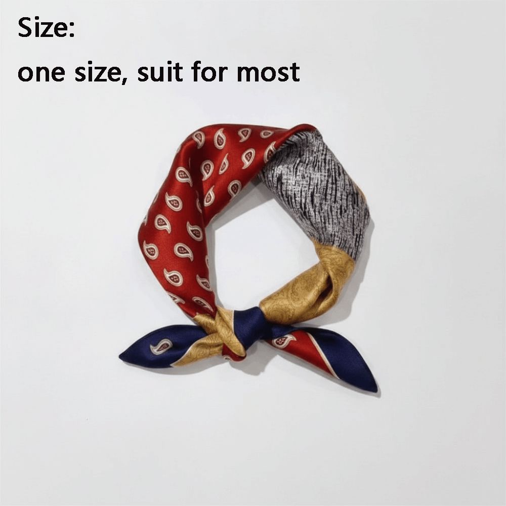 Шелковый квадратный платок с ц – обзор и цена Face Scarf Mask