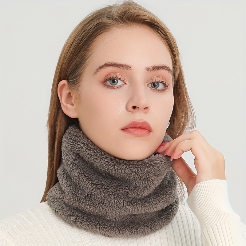 Ветрозащитный плюшевый шарф «Б – обзор и цена Infinity Scarf Knit