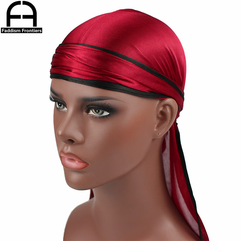 Новые модные мужские атласные  – обзор и цена Bandana Doo Rag