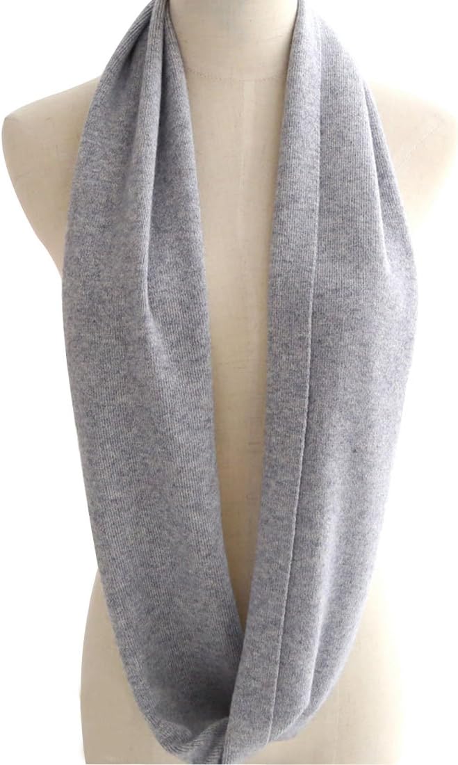 Мягкий кашемировый однотонный  – обзор и цена Infinity Scarf Knit