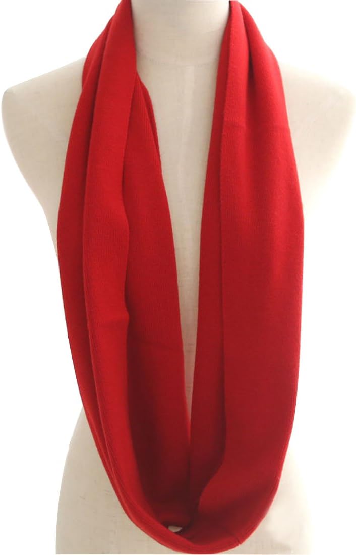 Мягкий кашемировый однотонный  – обзор и цена Infinity Scarf Knit