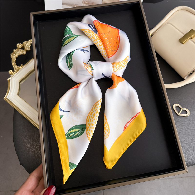 2026 Новый шелковый квадратный – обзор и цена Ascot Neck Scarf