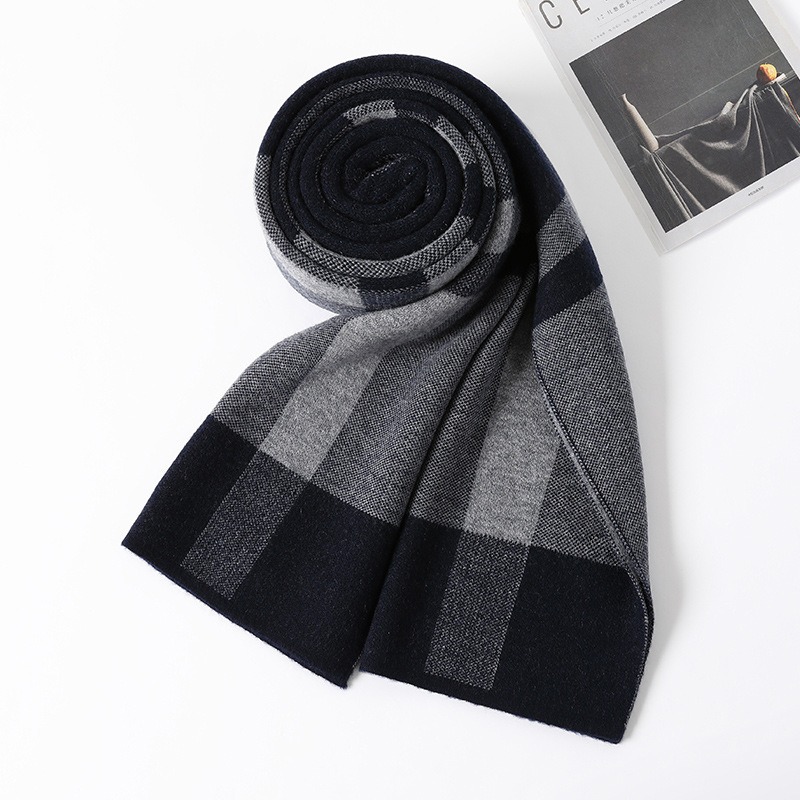 Роскошный мужской шарф, зимний – обзор и цена Muffler Men Wool