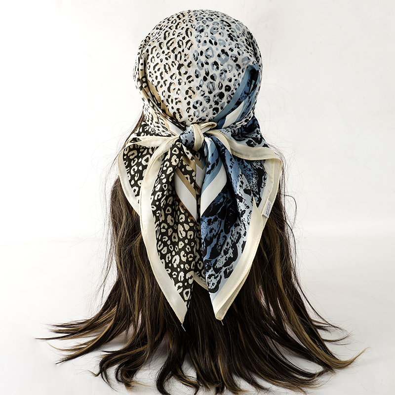 Роскошная шелковая шаль, квадр – обзор и цена Head Wrap Turban