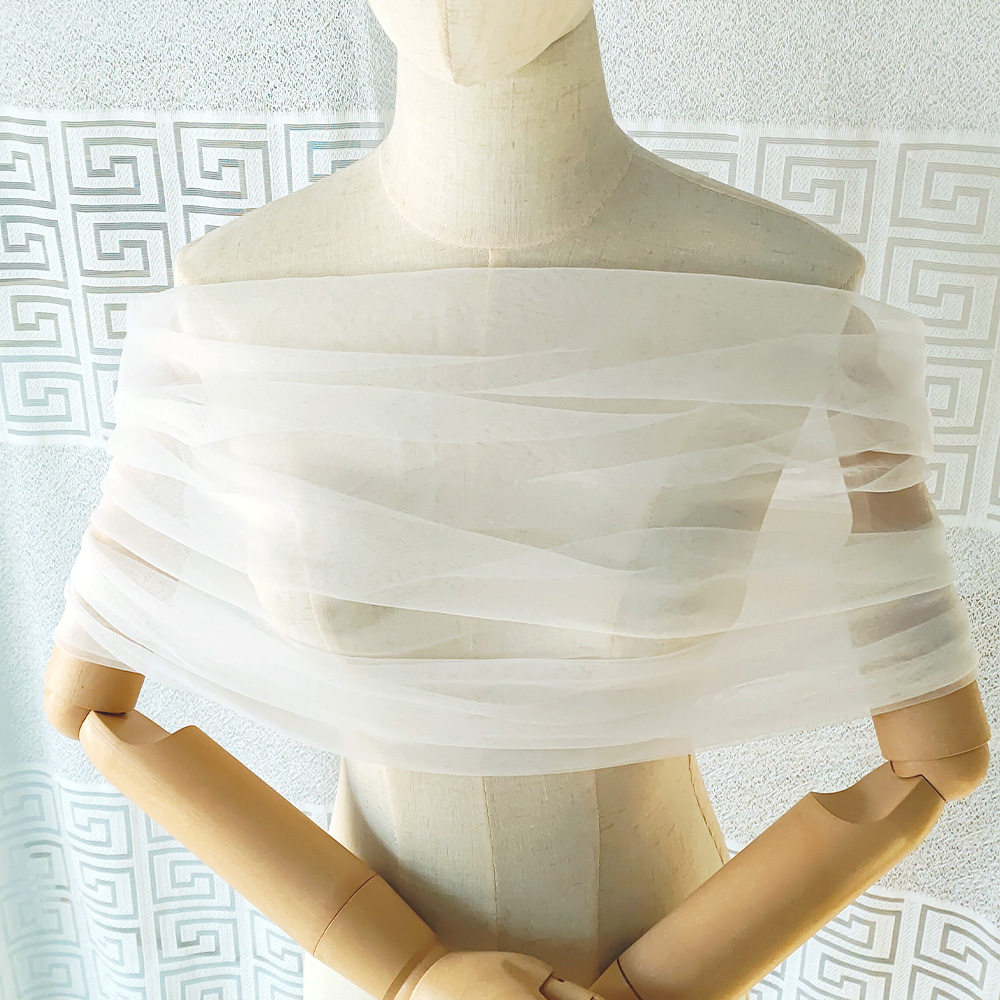 Женская плиссированная прозрач – обзор и цена Stole Wedding Shawl