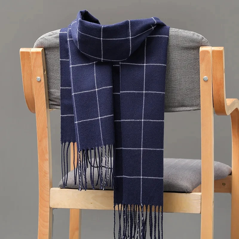 Новинка 2024, зимний мужской ш – обзор и цена Muffler Men Wool